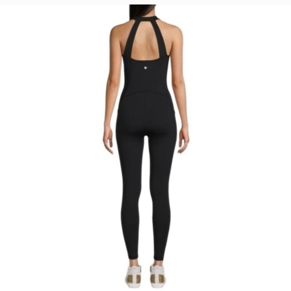 armony balance Black halter Jumpsuit Size M - Picture 2 of 13